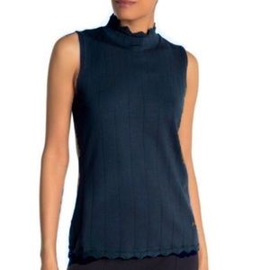 Scallop Tank Top Business Casual